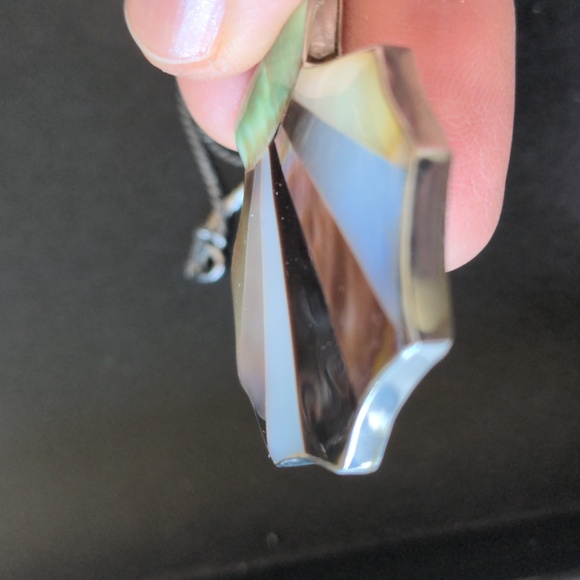 Vintage handmade sterling silver pendant. - Picture 3 of 7